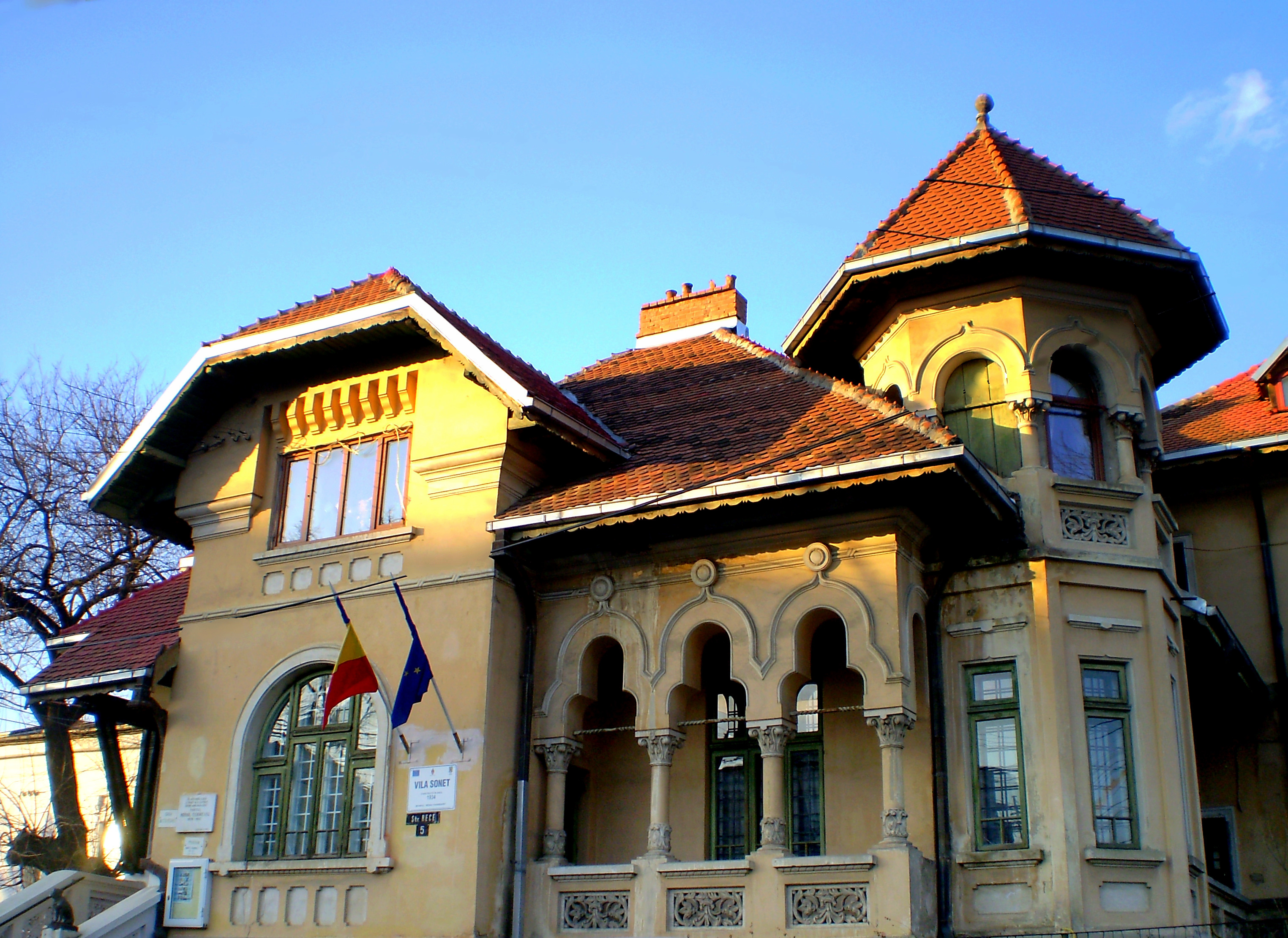 Vila Sonet, Muzeul Mihai Codreanu din Iași