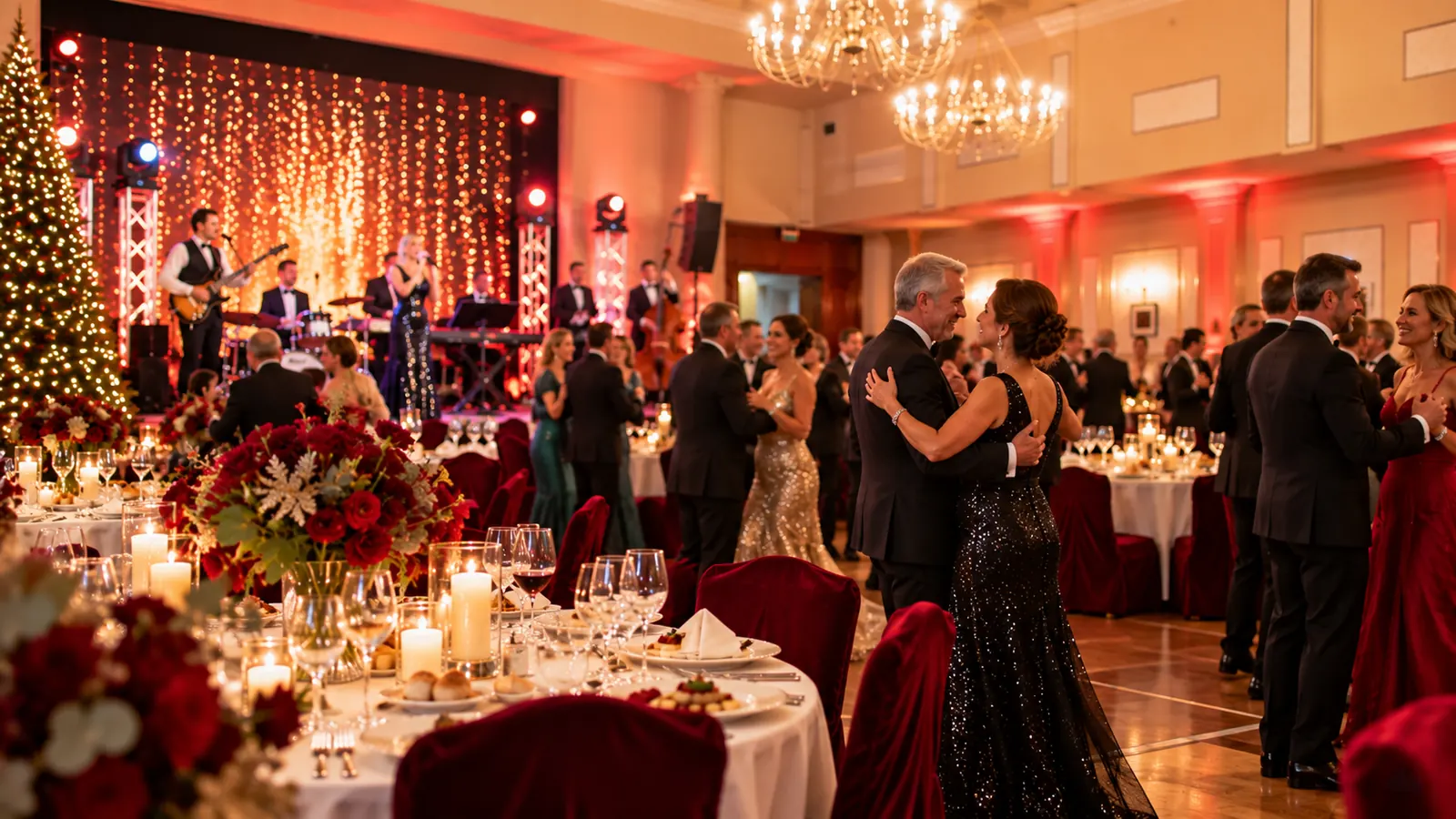 Revelion 2027 în Ballroom Eminescu, Grand Hotel Traian Iași, cu formația pe scenă