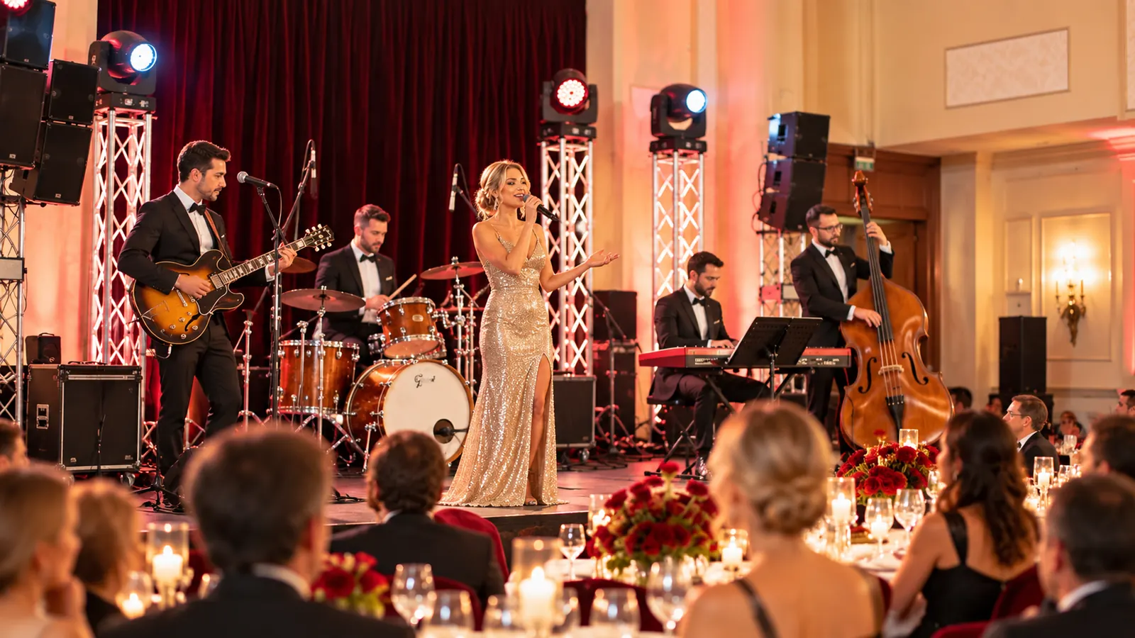 Festivo Band cântând în Ballroom Eminescu