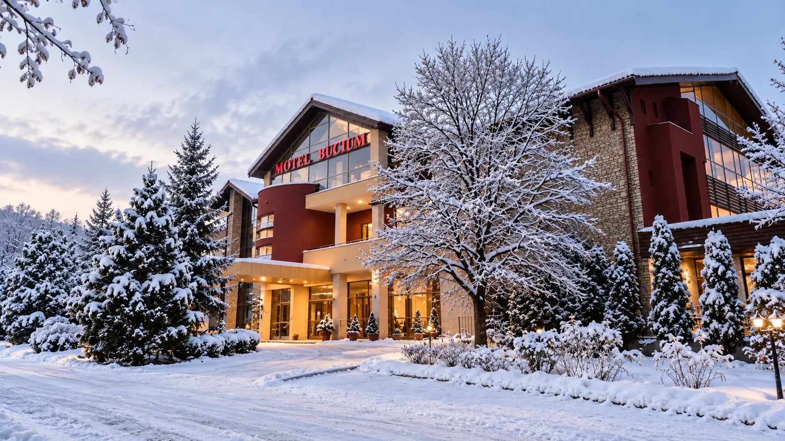Motel Bucium iarna, locul cinei de Sfântul Vasile din 1 ianuarie 2027